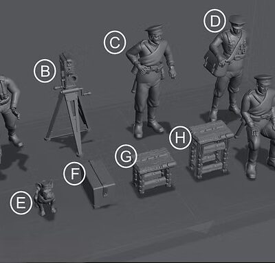 WW1 Russian Army Photo Kit