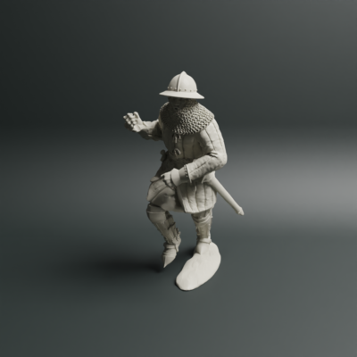 14th 15th century Men at Arms 10