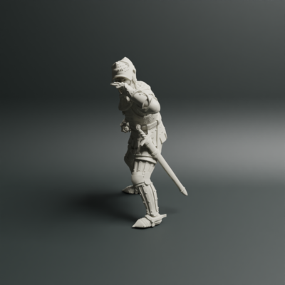 14th 15th century Men at Arms 4 yelling