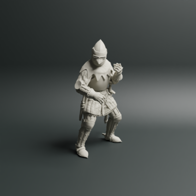 14th 15th century Men at Arms 8
