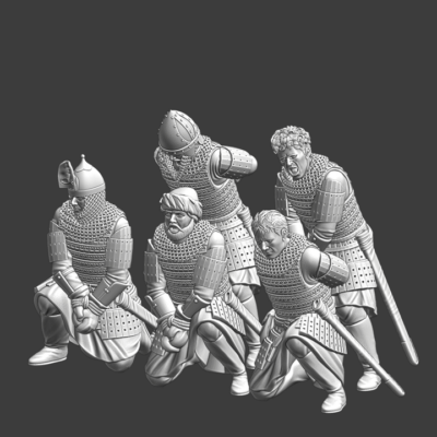 Kievan Rus Prisoners set