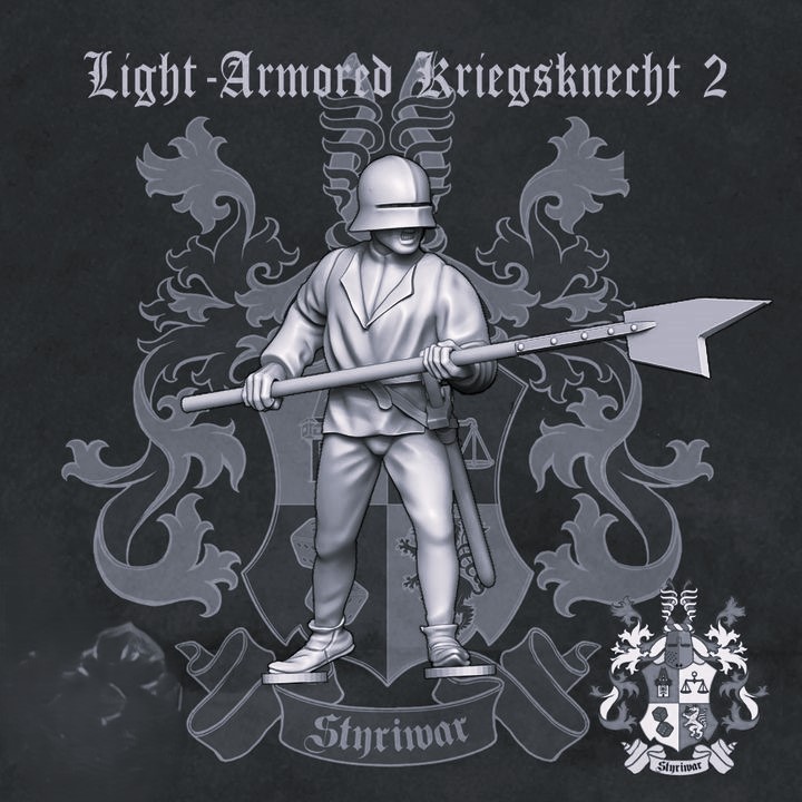 Late Medieval Unarmored/Lightly Armored Kriegsknechte v2 (in parts)