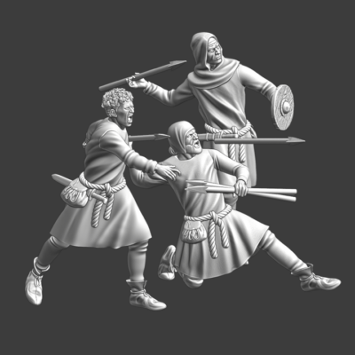 Medieval Javelin Throwers