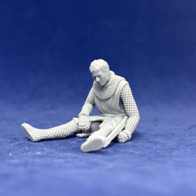 Medieval Wounded Knight