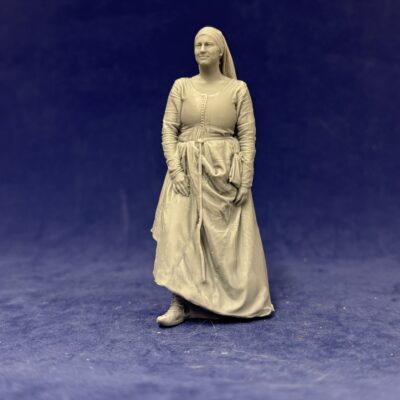 Common Medieval middle class Woman standing 15th century