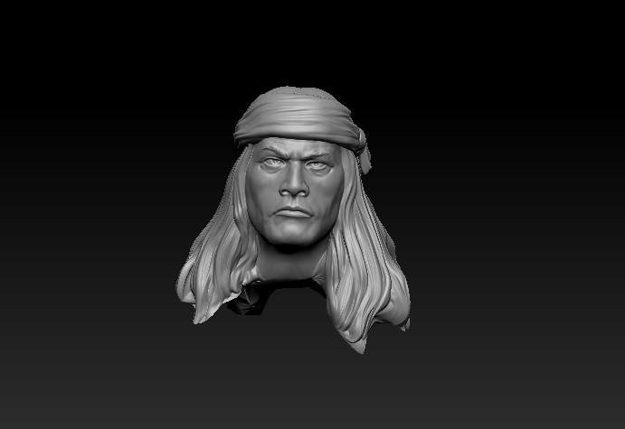 Separate Head Native American
