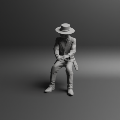 Saloon card player 3