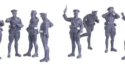 WW1 US Army officers set