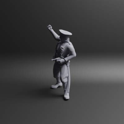 WW1 Russian Officer F