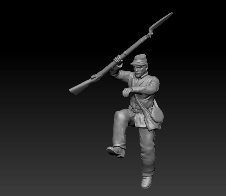 Confederate Climbing fence v1