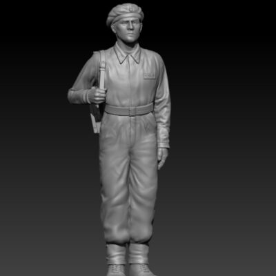 Swedish Centurion Tank Soldier 1950s V1 alternate 4