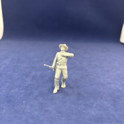 Dismounted 7th Cavalry falling injured