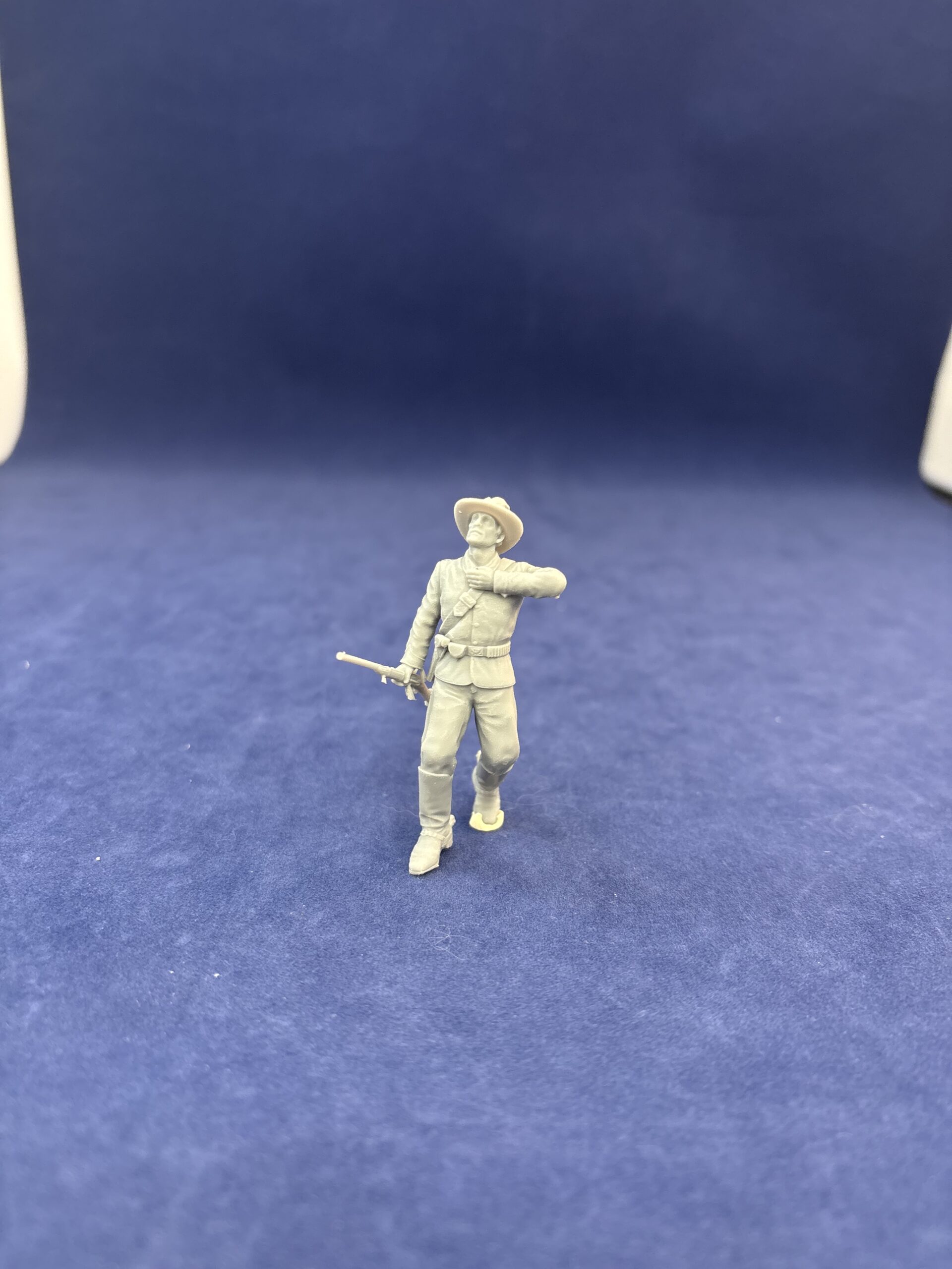Dismounted 7th Cavalry falling injured