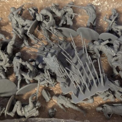 Random Box #5 broken and not, WW2 miniatures 1/30 1/32 1/35 65mm