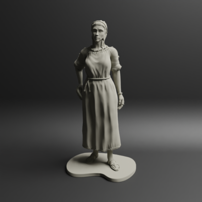 Roman woman standing 1
