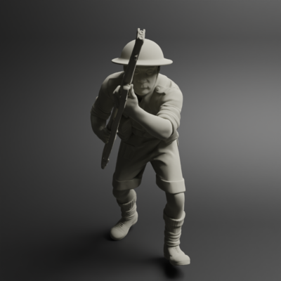 WW2 British Soldier El Alamein 006