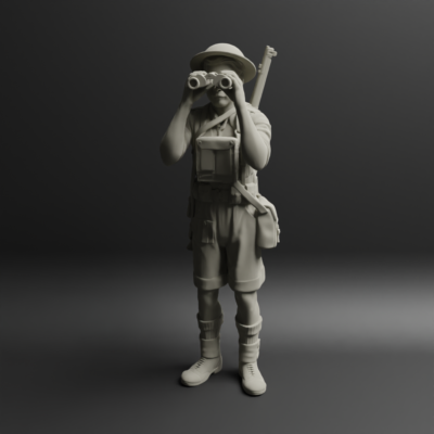 WW2 British Soldier El Alamein 011