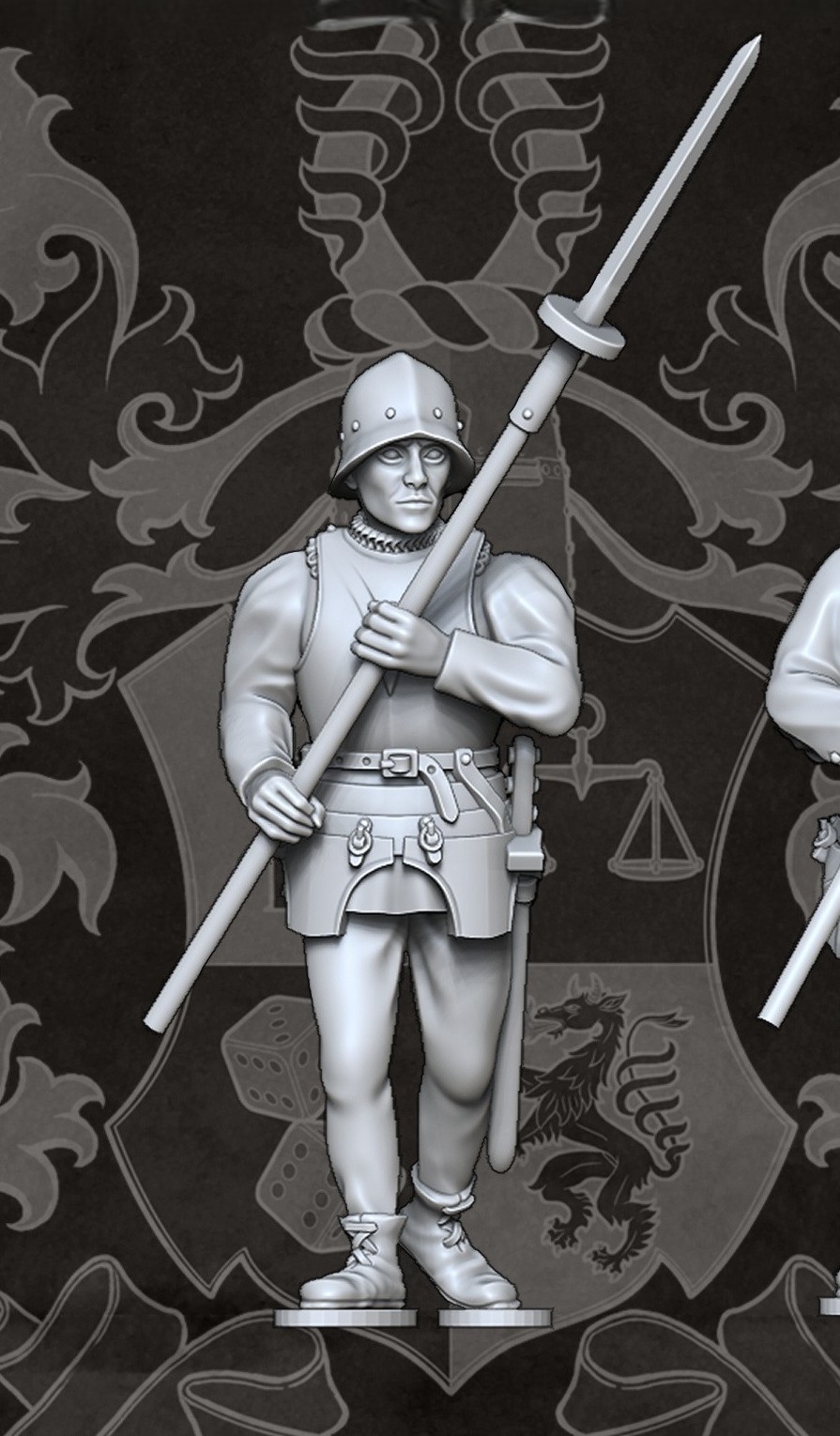 Marching Kriegsknecht Mercenary v1