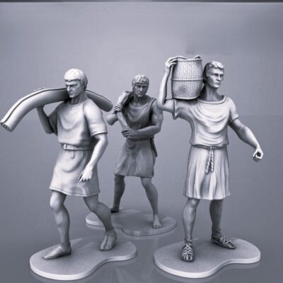 Romans carrying goods