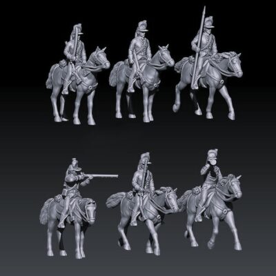 Catherine the Great's cavalry dragoons 1786-96 set 1