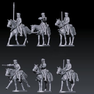 Russian dragoons for GNW 1700-1721 with karpus hat set 1