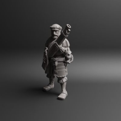 Holy Roman Empire arquebusier 04 2