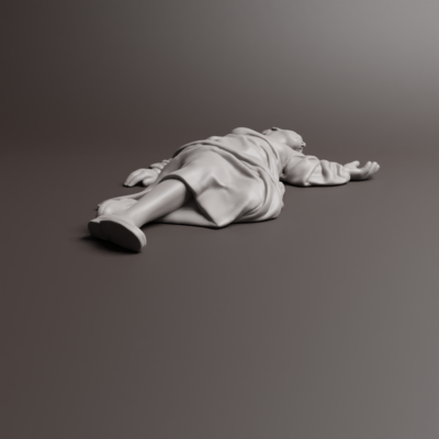 Injured civilian woman 1800s