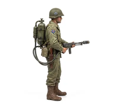 2nd Ranger Battalion Flamethrower operator "The Torch" - American soldier WW2