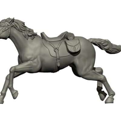 Cavalry Horse running v3