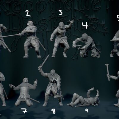 Mid 14th C Knights wrestling v1