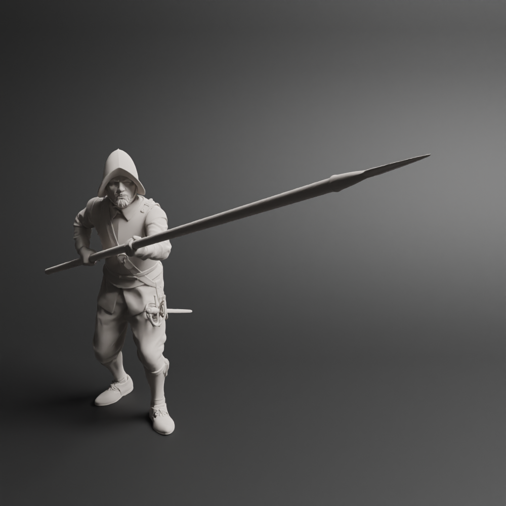 Pikeman Tercios Rocroi 1