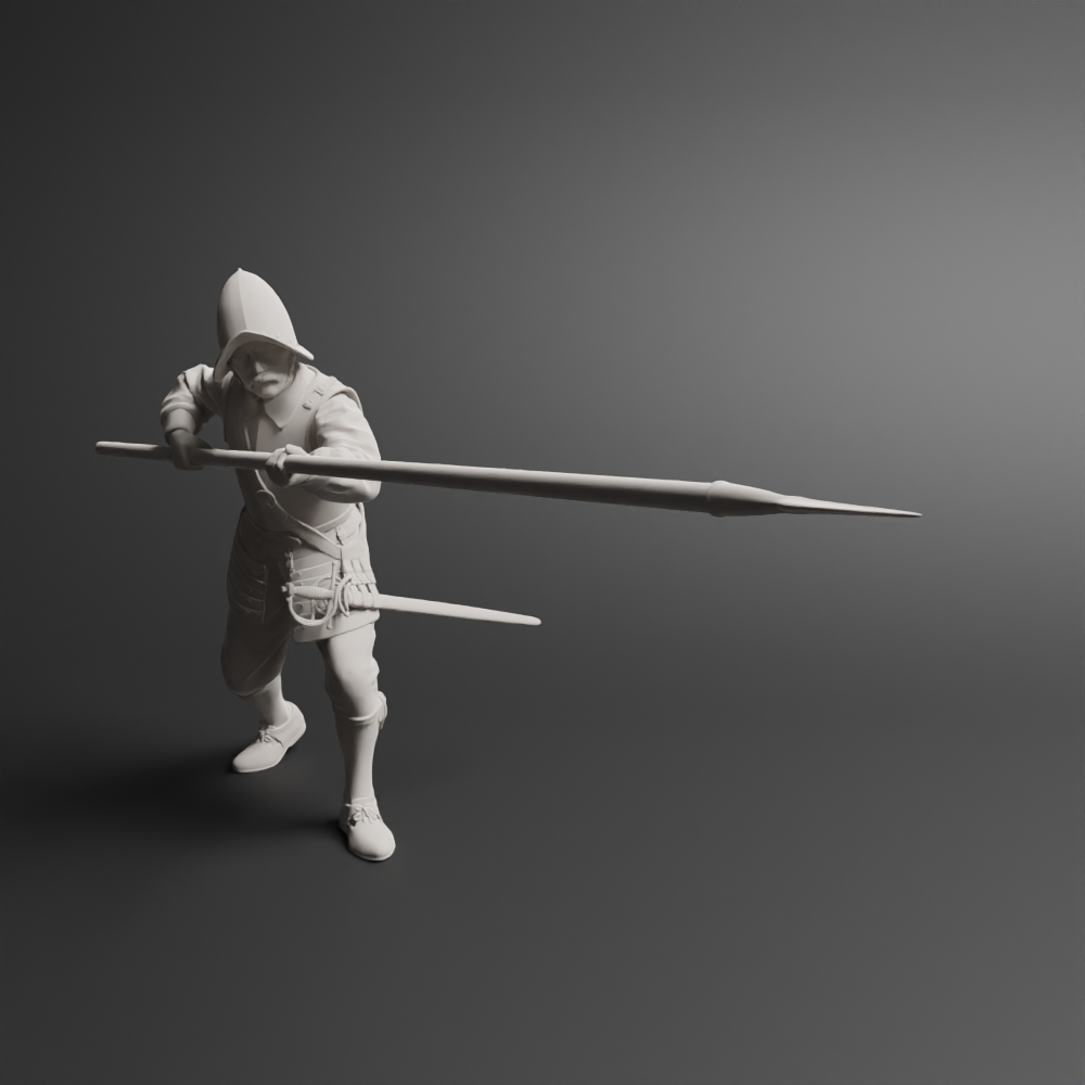 Pikeman Tercios Rocroi 2