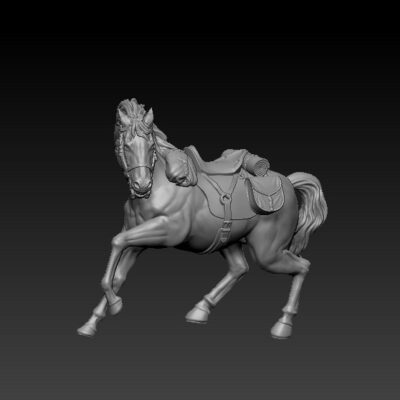 Cavalry Horse turning