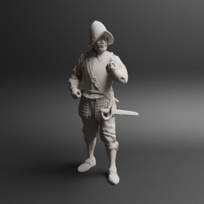 Spanish Conquistador Piquero 1