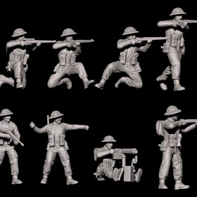 WW2 British infantry late war set 3