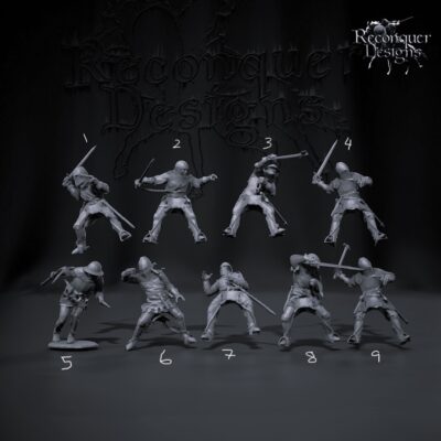14th Century Knights Clashing v7