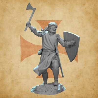Crusader Knight in the Holy Land