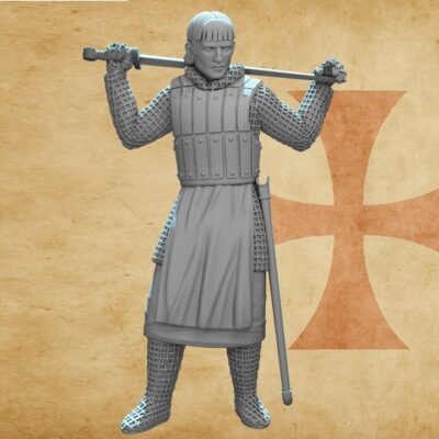 Knights Templar Resting Warrior