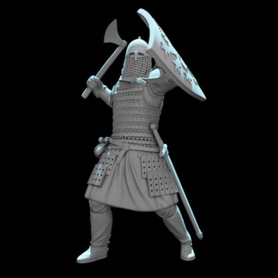 Medieval Ukrainian Warrior Defender of the Frontier