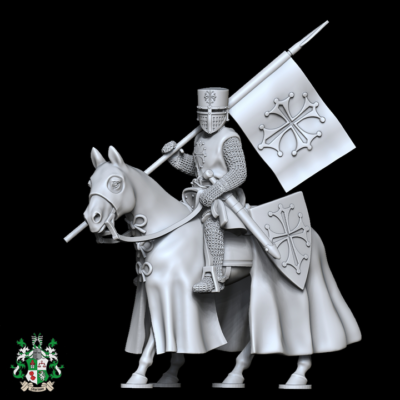 Raymond VI Count of Toulouse Mounted v2
