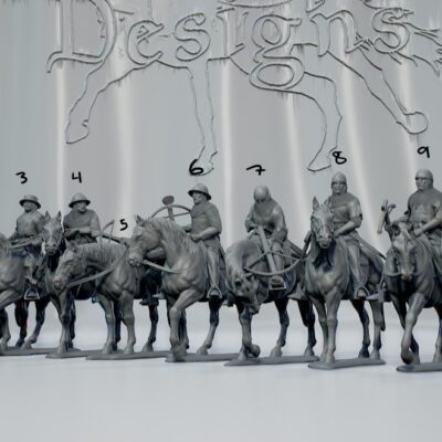 14th Century Mounted Crossbowmen v9