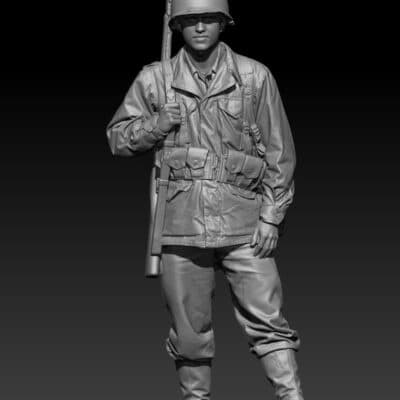US Army 5th Ranger WW2 looking sharp