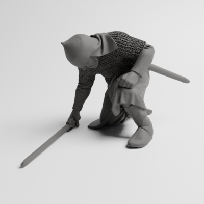 Severe Fatigue Muslim soldier 14th Century