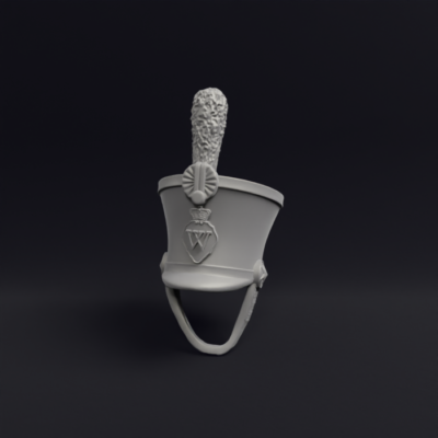 5x Dutch Belgian shako 4
