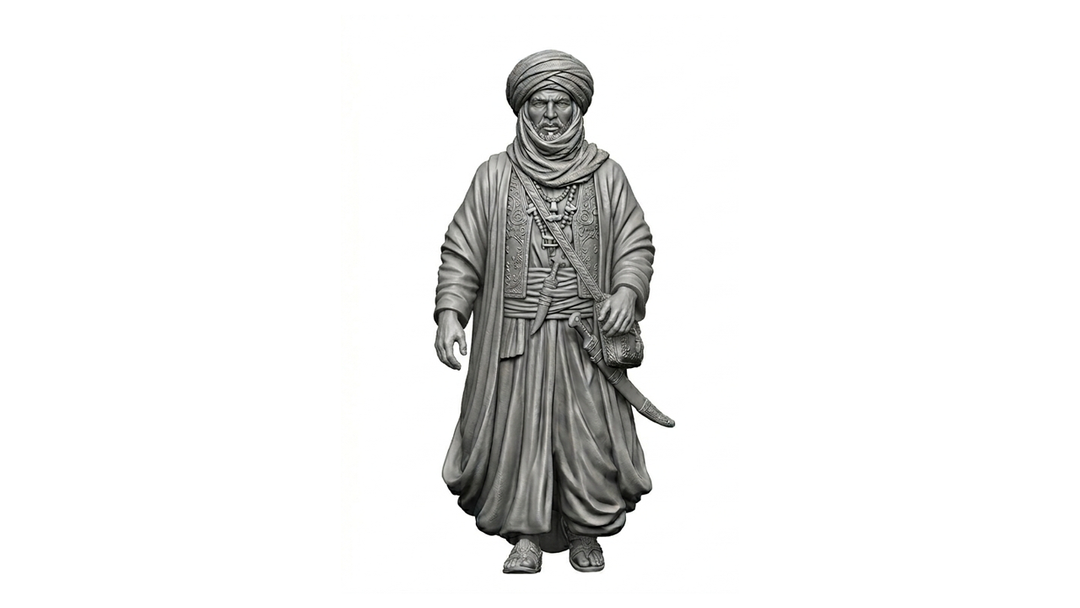 Bedouin walking