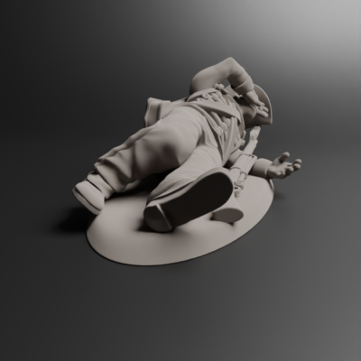 Brunswick Avantgard Light Infantry Wounded 2