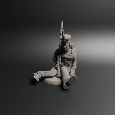Brunswick Leib Battailon Wounded 1