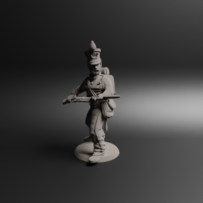 Brunswick Light Infantry Charging 3