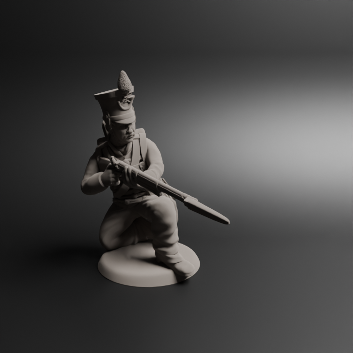 Brunswick Light Infantry Firing 3
