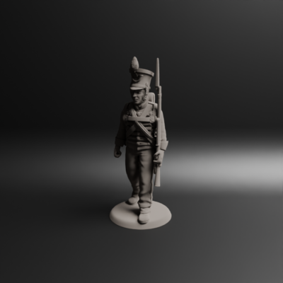 Brunswick Light Infantry Marching 6
